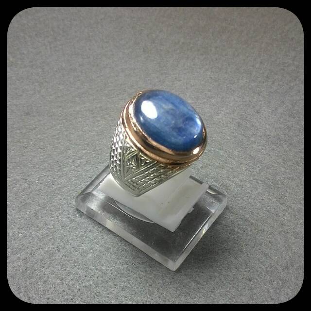 BATU CINCIN PERMATA BLUE SHAPPIRE AUSTRALIA NATURAL FREE KOTAK CINCIN