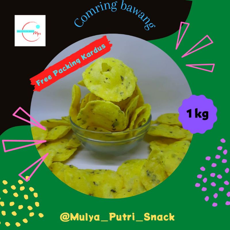

Comring bawang 1kg / Gemblong 1 kg