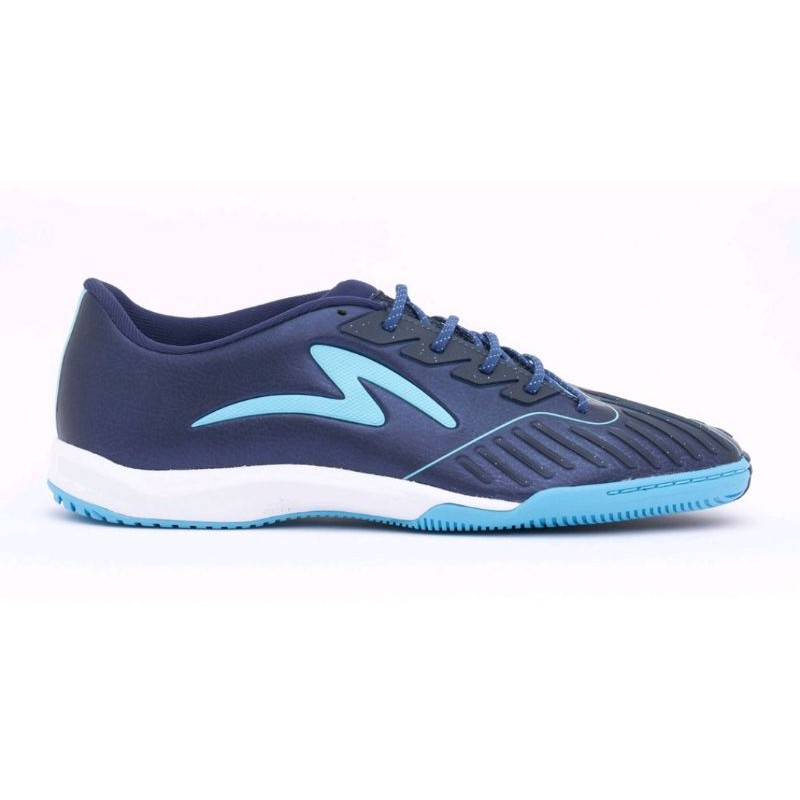 Sepatu Futsal Specs Swervo Hydra Elite In Midnight Blue Blue Fish  401097