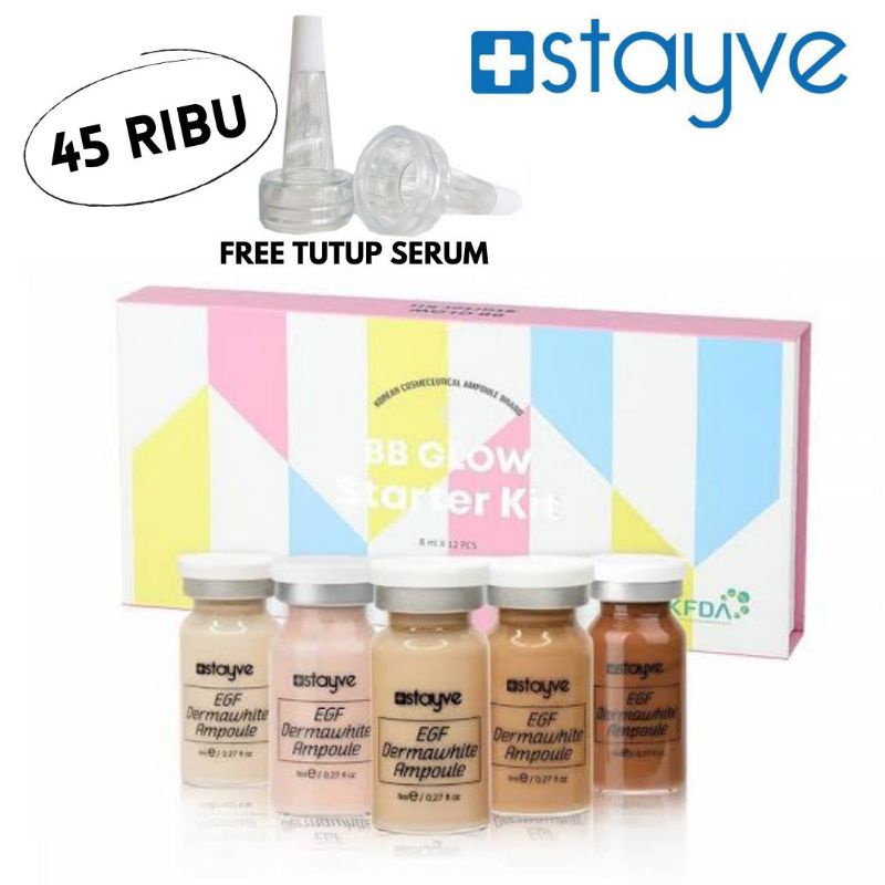 SERUM STAYVE DERMAWHITE SERUM BB GLOW MIX (Per 1 Botol)