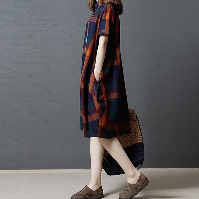 EDISI TERBARU DRESS KEMEJA PANJANG / ZANZEA DRESS/ DRESS CASUAL /BIG SIZE DRESS KEBURU HABIS..