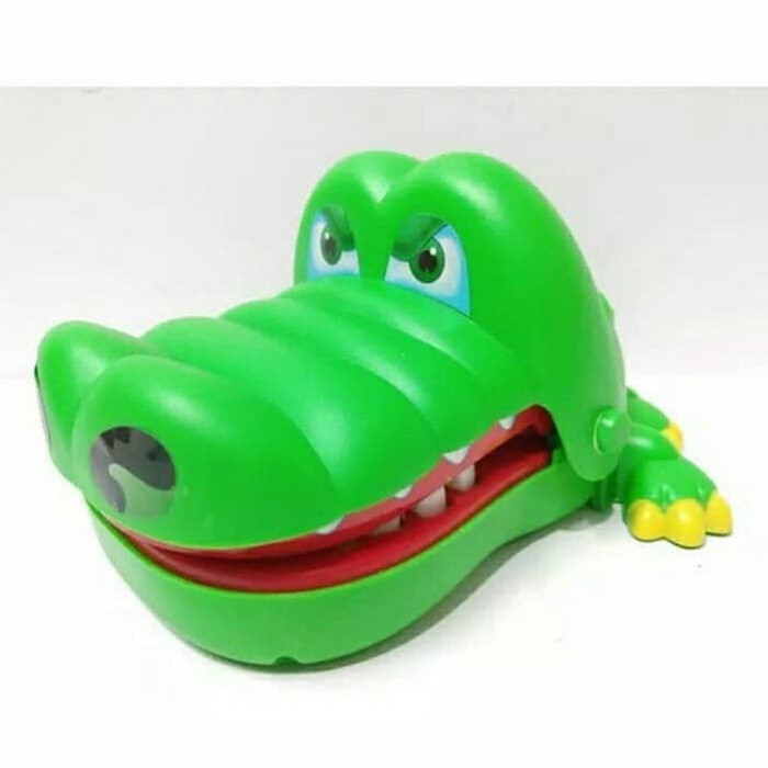 Mainan Gigit Tangan Crocodile buaya