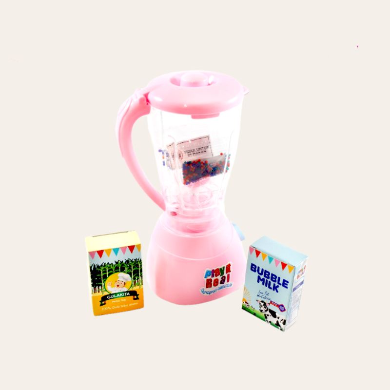 Mainan Anak Play IT Real Bubble Juicer Mainan Blender Juicer Bubble Anak