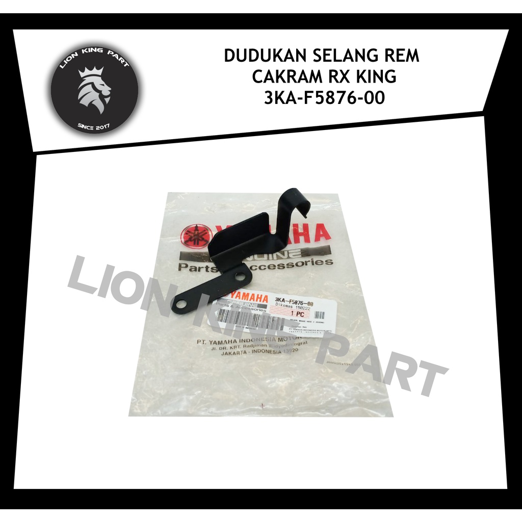 TAHANAN HOLDER SELANG SLANG KABEL REM RXK RXKING ORIGINAL 3KA-F5876-00