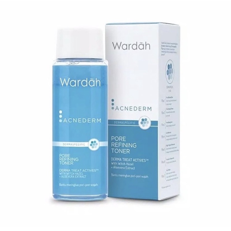 WARDAH ACNEDERM PURE REFINING TONER/TONER JERAWAT WARDAH