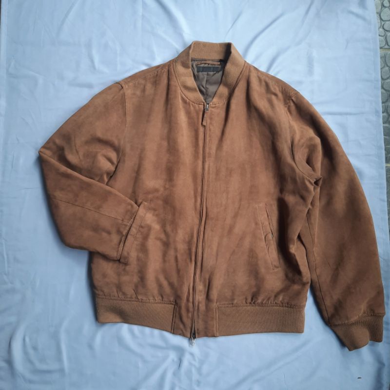 bomber suade Uniqlo size XL