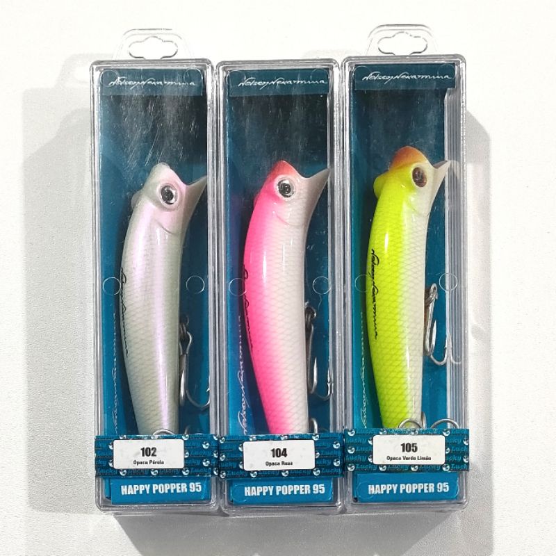 Lure / Umpan Casting Nelson Nakamura Happy Popper 95