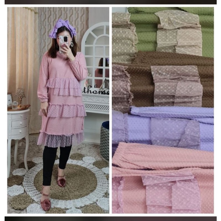 Tunic Dotty Tutu Original Brand Mei Jie Wang