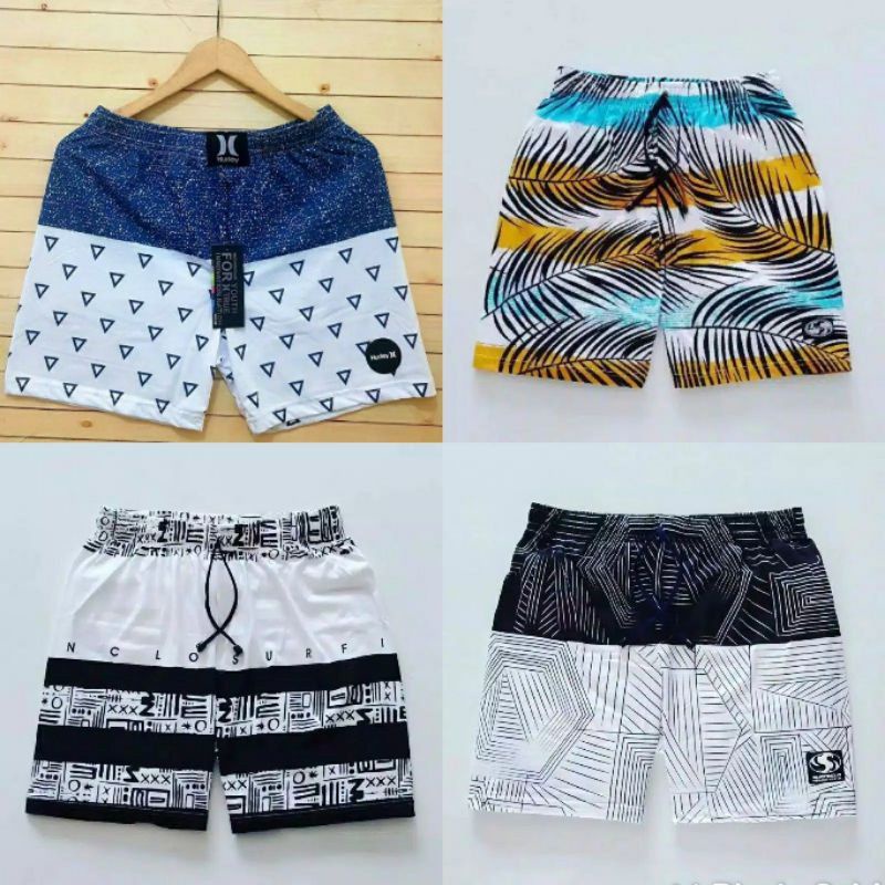 BOXER PRIA WANITA| CELANA DALAM PENDEK KOLOR BOXSER PANTAI BAHAN KATUN| BOKSER BRIEF LAKI...