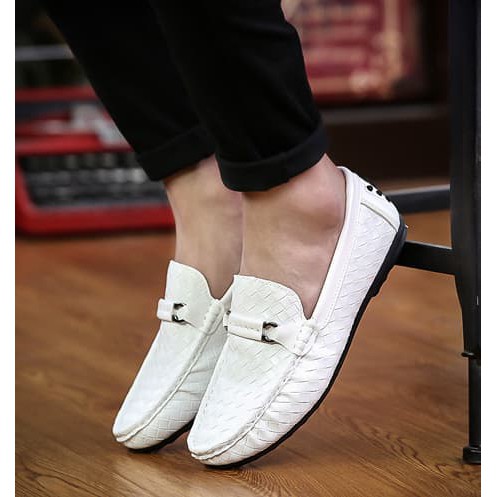 sepatu loafers pria kulit import sp274
