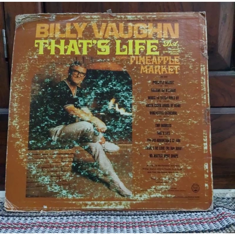 Vinyl Piringan Hitam 12&quot; Billy Vaughn