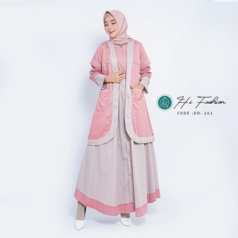New Gamis + Cardi from Hi fashion