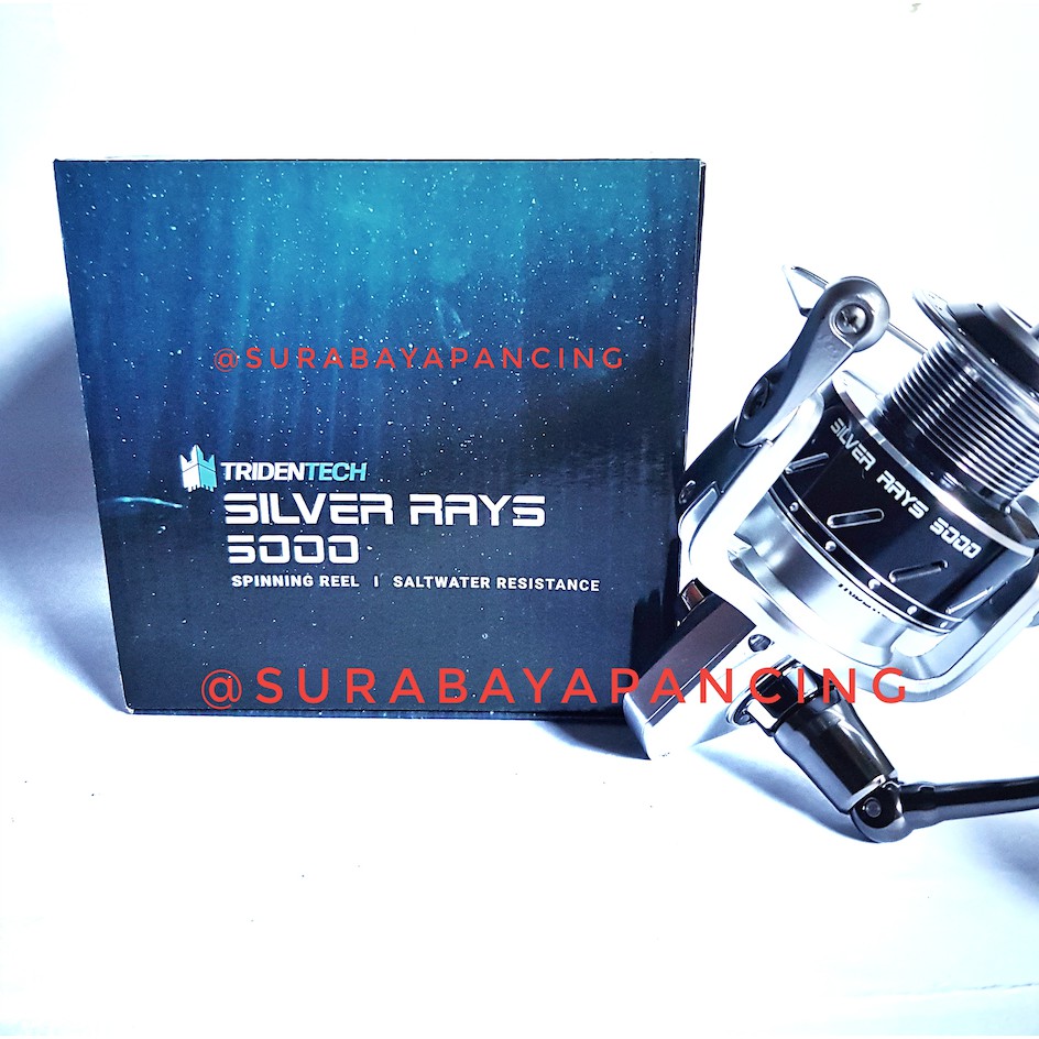 TRIDENTECH SILVER RAYS / REEL POWER HANDLE TRIDENTECH SILVER RAYS 3500 5000 6000 7000