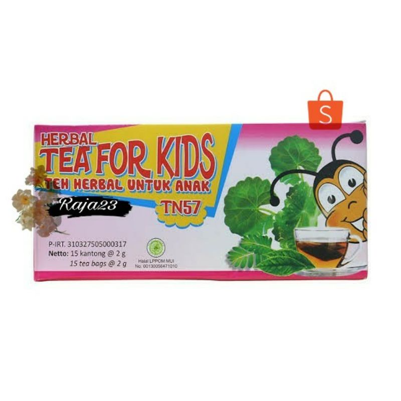 

Tea For Kids | Teh Pegagan + Meniran + Teh Hijau