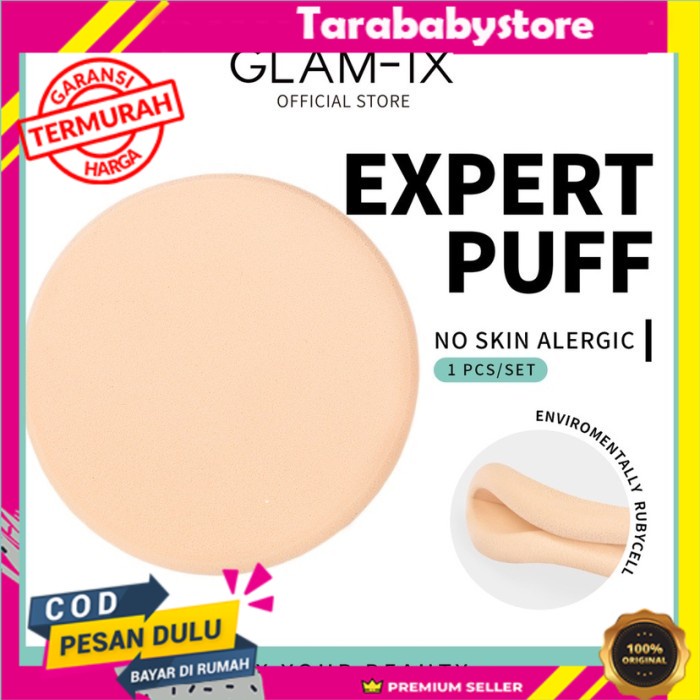 GLAMFIX Expert Puff - Circle Isi 1pcs | GLAMFIX ORIGINAL