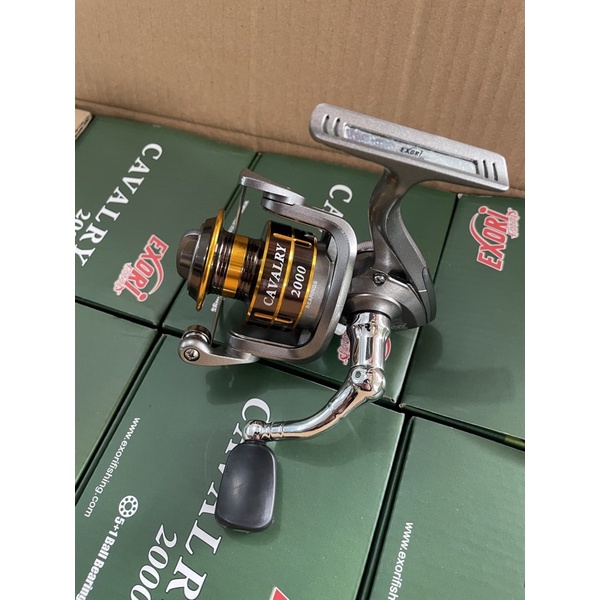 TERMURAH REEL EXORI CAVALRY 2000 ONE WAY PUTARAN SUPER SMOOTH