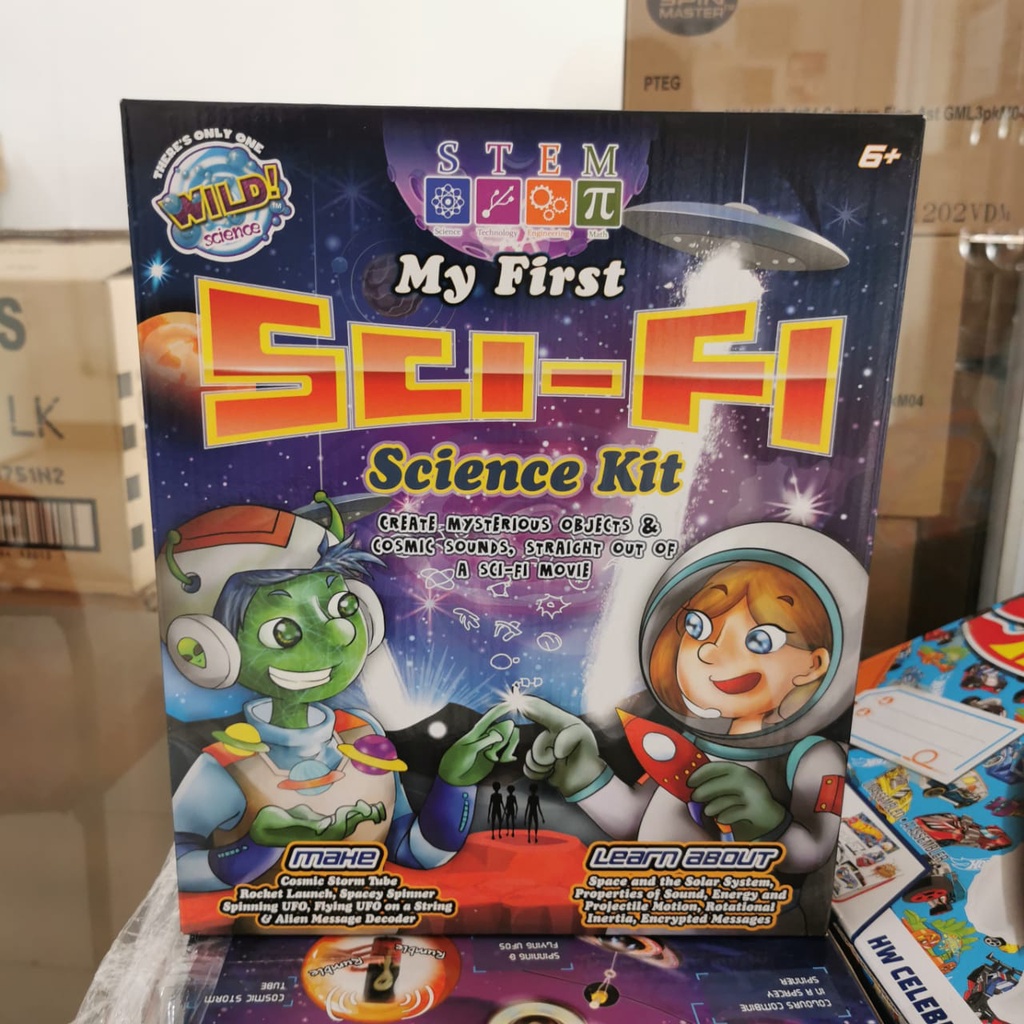 Wild My First Sci-Fi Science KIT Space and Solar System For Kids Planet Luar Angkasa Pengetahuan