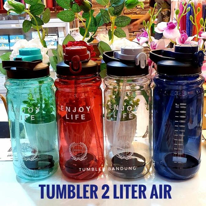 ((((()paling dicari] botol minum 2 liter tumbler 2liter termos minum botol minum jumbo