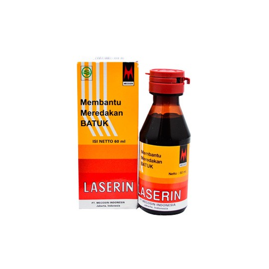 Laserin Dewasa, Laserin Obat Batuk Dewasa, Obat Batuk, Obat Batuk Dewasa, Laserin 60 Ml