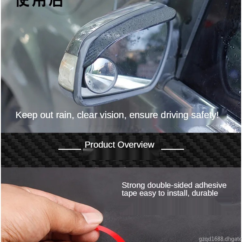 Eyebrow Pelindung Air Hujan Untuk Kaca Spion Mobil Chevrolet Cruze