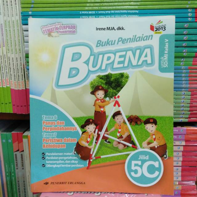 

Buku penilaian BUPENA untuk SD MI kls 5C kurikulum 2013 Revisi