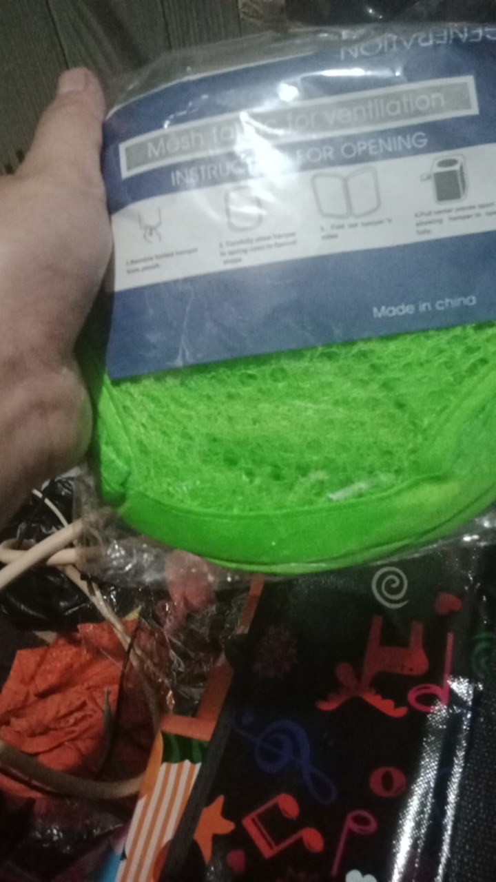 Laundry Bag Polos Keranjang Baju Non Motif