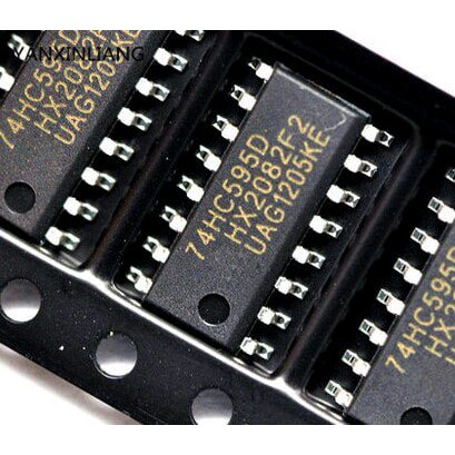 IC 74HC595 74HC595 SMD SOP-16 SHIFT REGISTER CHIP AU08