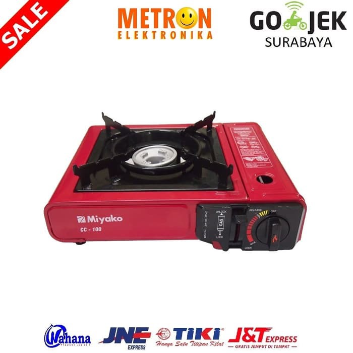 MIYAKO CC-100 / KOMPOR GAS 1 TUNGKU / GAS STOVE / CC100