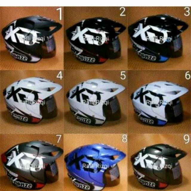 100 % Original asli  Helm BXP Takira CX EXPERANZE merk BXP