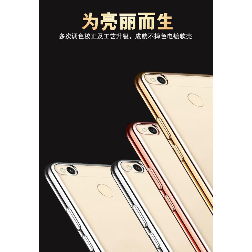 NEW CASE LIST CHROME SAMSUNG GALAXY J1 2016 J120 /TPU/SOFTCASE/ULTRATHIN - HITAM MILENIA