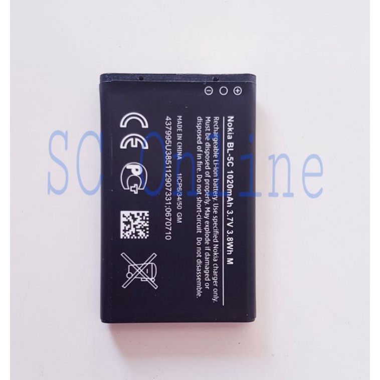 Baterai Original Nokia TA-1034 TA-1114 RM-961 RM-1190 RM-1110 RM-1187 ...