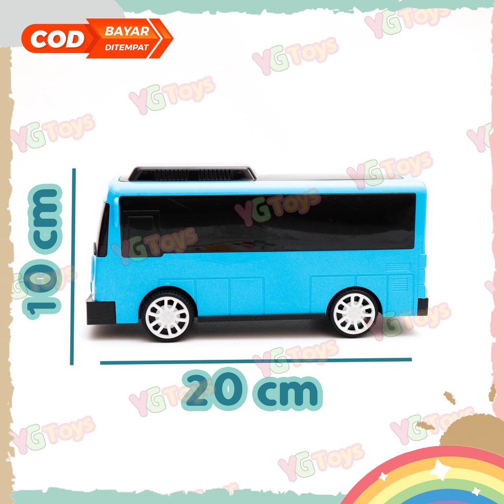 YGtoys Mainan Mobil Tayo Besar Jumbo The Little Bus Bis Tayo Mainan Anak Mobilan Dorong