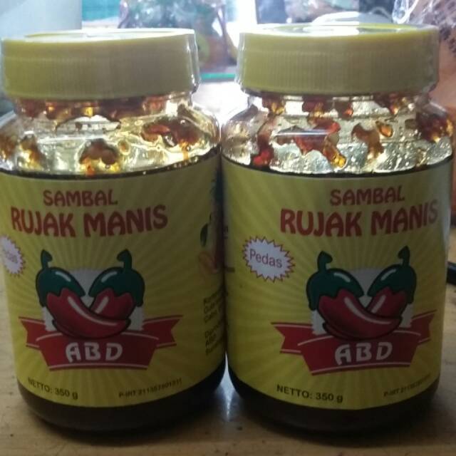 

Sambal rujak manis ABD