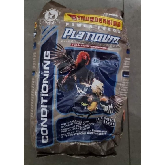 Platinum/Thunderbird pakan pengkondisian
