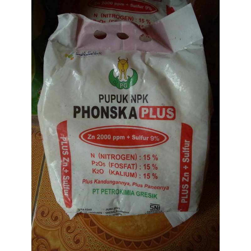 Pupuk NPK Phonska Plus 5kg