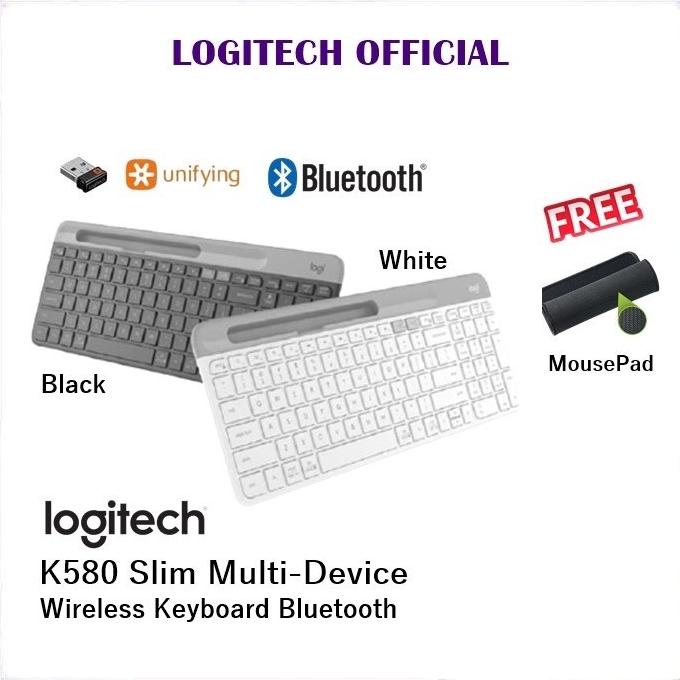Logitech K580 Slim Multi Device Wireless Bluetooth Keyboard K 580