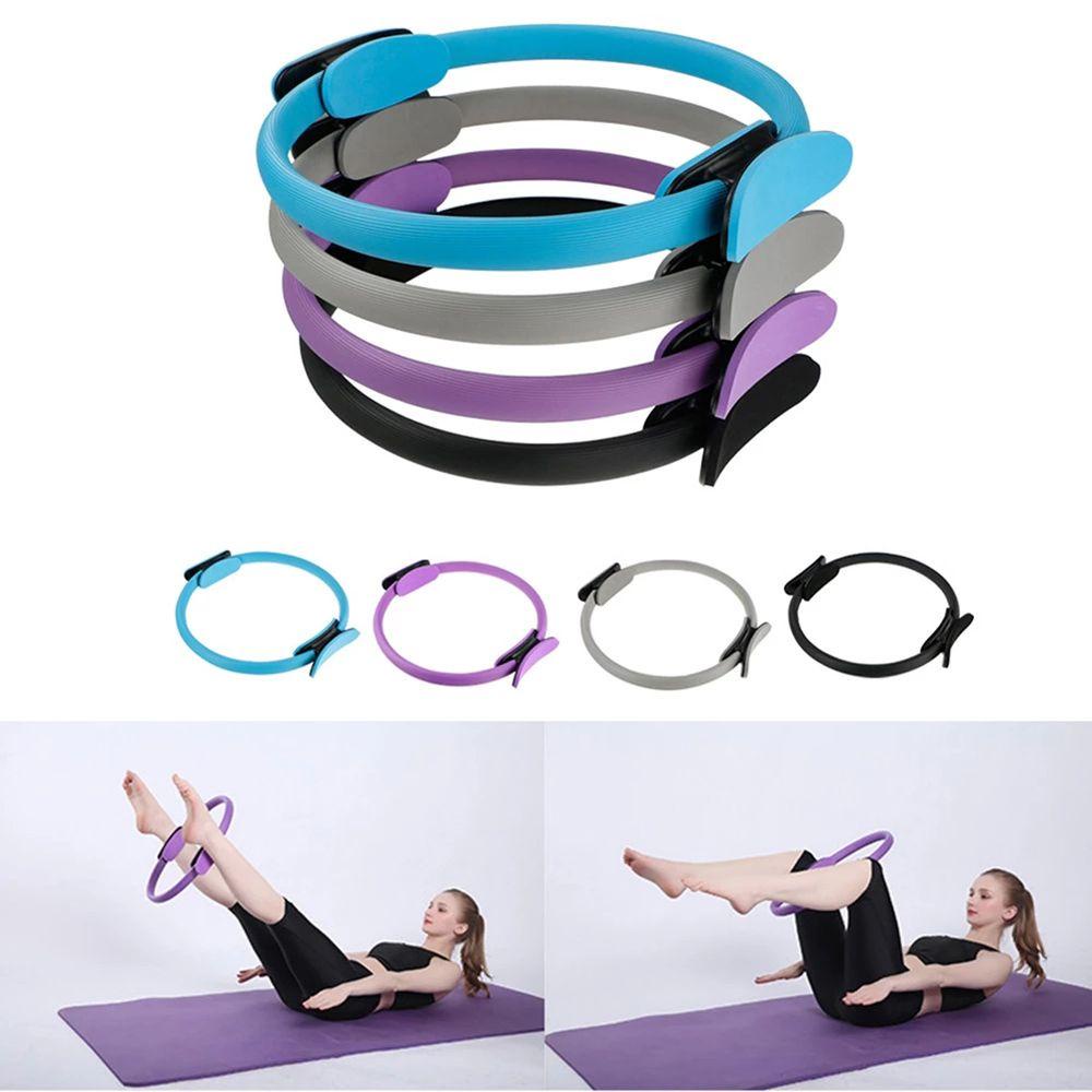 Lanfy Yoga Circles Training Peralatan 38cm Pilatus Peralatan Gym Aksesoris Latihan Rumah Tetap Pas Peralatan Fitness Lingkaran