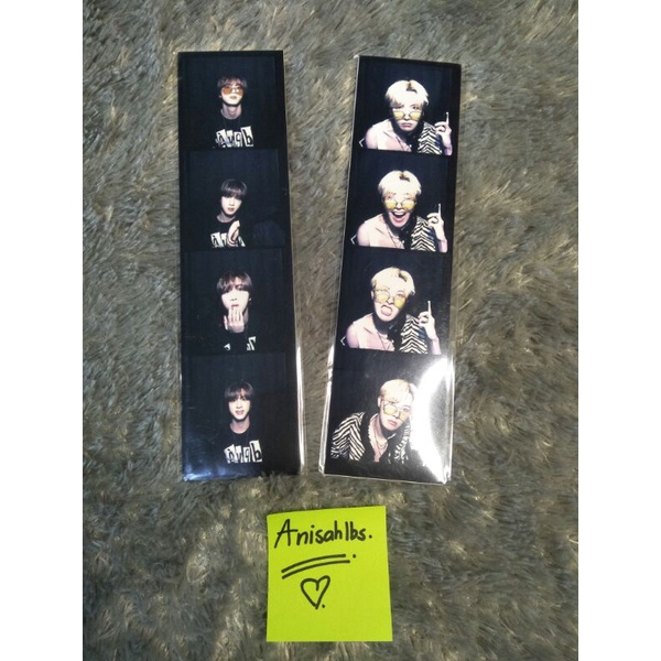 BTS BUTTER SEOKJIN JIN HOSEOK JHOPE PHOTOSTRIP WEVERSE POB