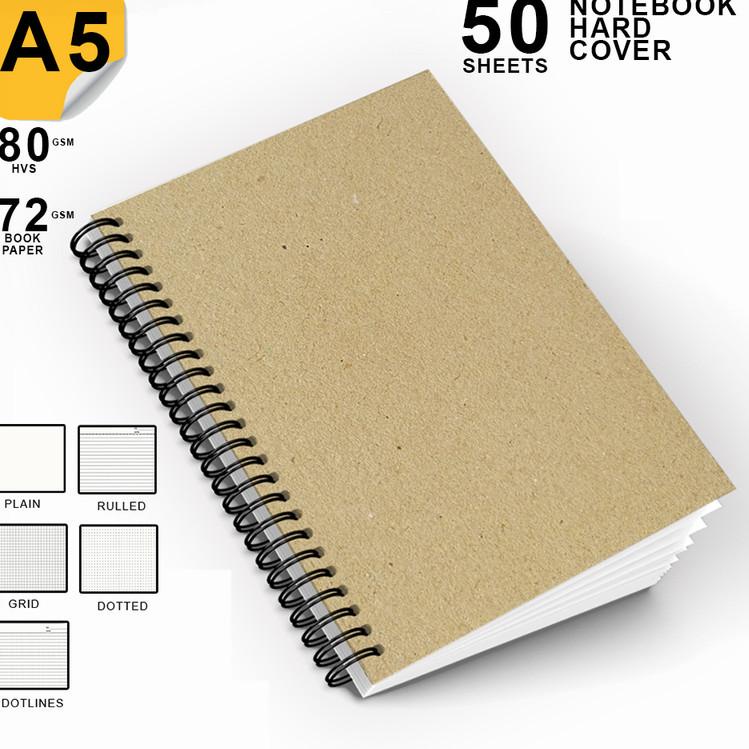 

Jangan Lewatkan Produk Notebook Coklat Tebal A5/Buku Catatan Polos/Spiral Kawat/Kertas Lines Grid Dotted Plain/Note Book Special 2020