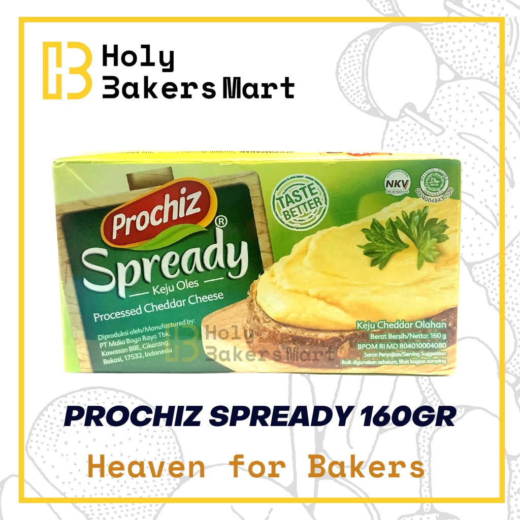 Prochiz Spready 160GR / Keju Prochiz Spready 160GR / Prochiz Spready Cheddar 160GR / Keju Prochiz Sp