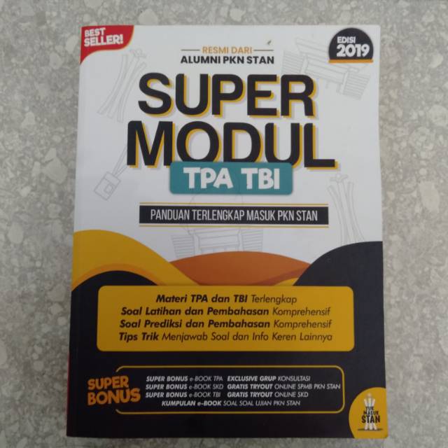 BUKU SUPER MODUL TPA TBI PKN STAN
