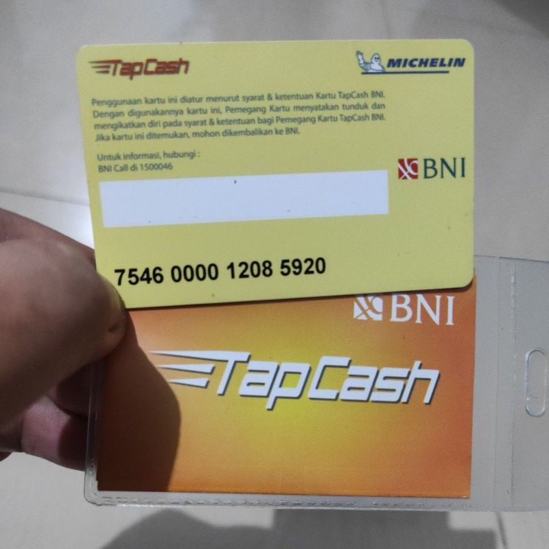 Kartu e-Toll - emoney - BNI Tapcash edisi Sport - Motor Bike /Like eMONEY eTOLL Flazz or Brizzi