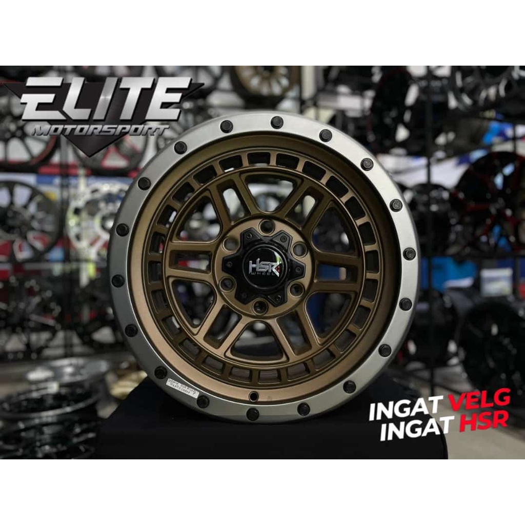 Velg Offroad R17 Mobil Hilux Triton Ford Ranger Pajero Fortuner