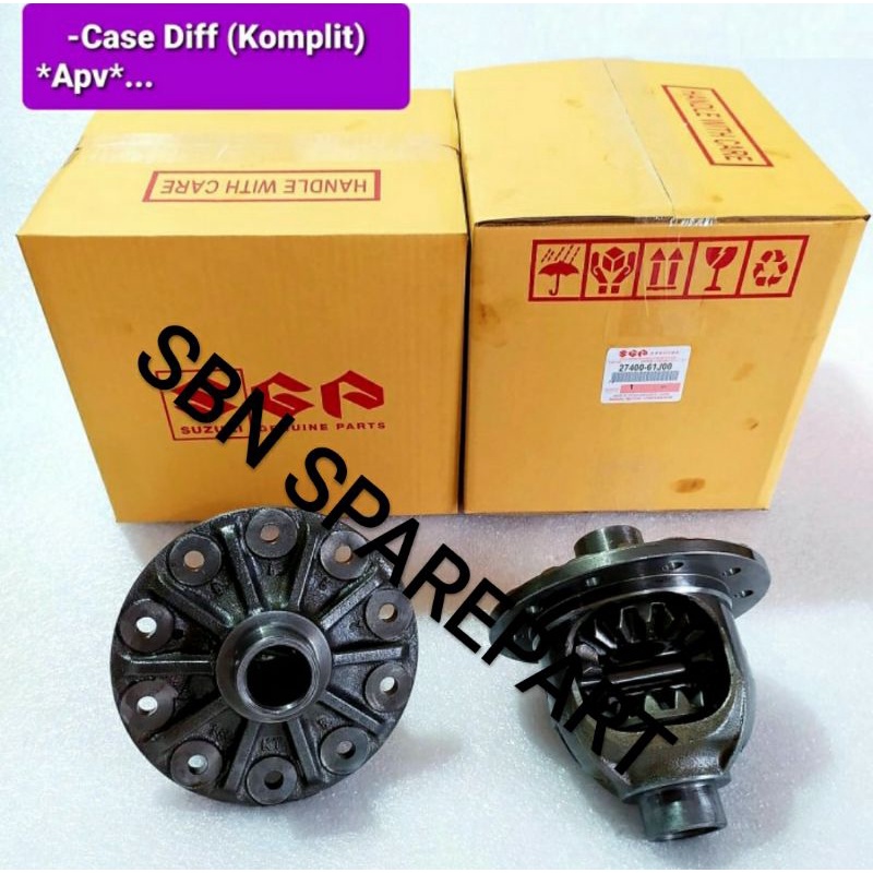 Case diff/tengkorak gardan komplit apv