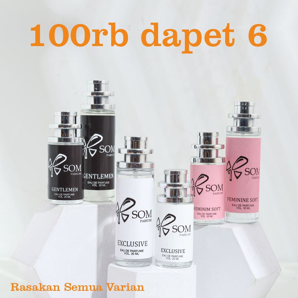 Som parfume - Bundling 6 botol parfum under 100k