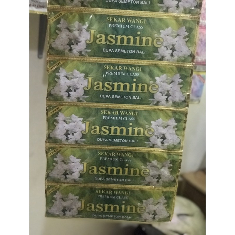 Dupa Bali Harum Full Celup Jasmine / Melati Abu Dupa Tidak Panas