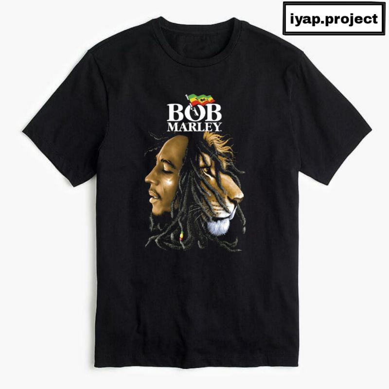 KAOS MUSIK REGGAE BOB MARLEY BAJU T SHIRT JAMAIKA KAOS BOOTLEG VINTAGE OVERSIZE HOMAGE RAP TEE