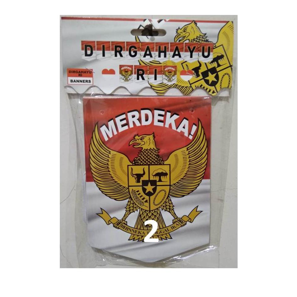 BANNER DIRGAHAYU INDONASIA KEMERDEKAAN 17 AGUSTUS PERLENGKAPAN