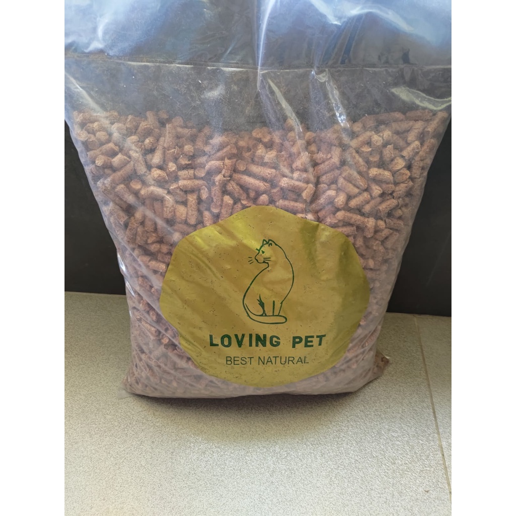 Loving Pet Pasir Kucing Kayu Wood Pellet Freshpack 5kg