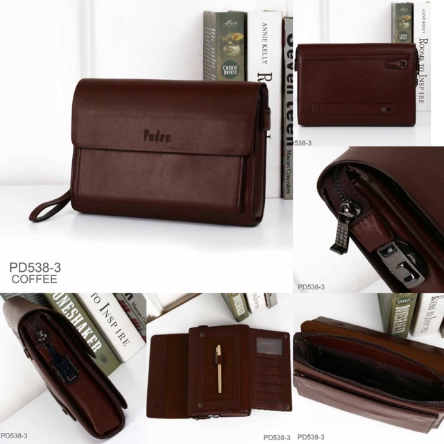 TAS PEDRO PD538-3# NEW Arrival Handbag For Men’s Material Calfskin Leather Like Ori 1:1 Hardware